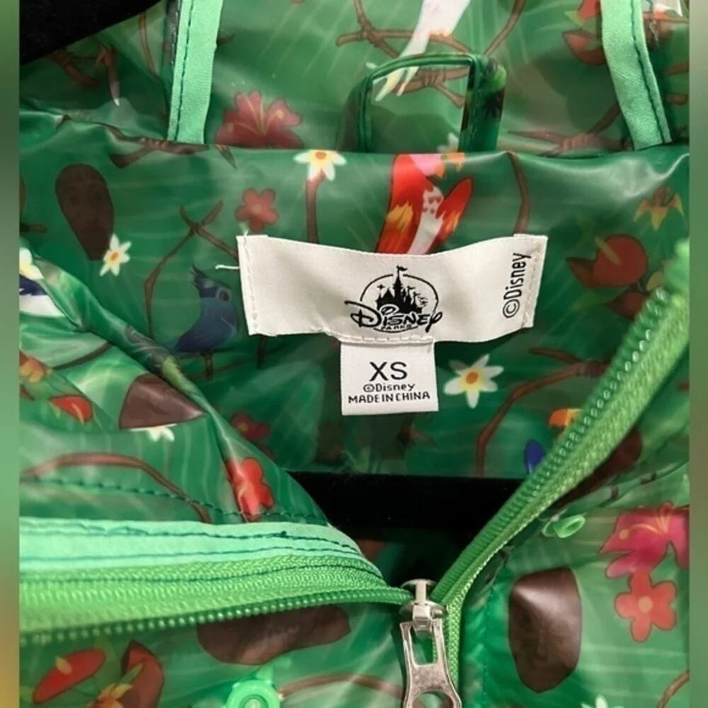 Disney Enchanted Tiki Room Rain Jacket for Women XS‎ NWOT - Picture 10 of 10